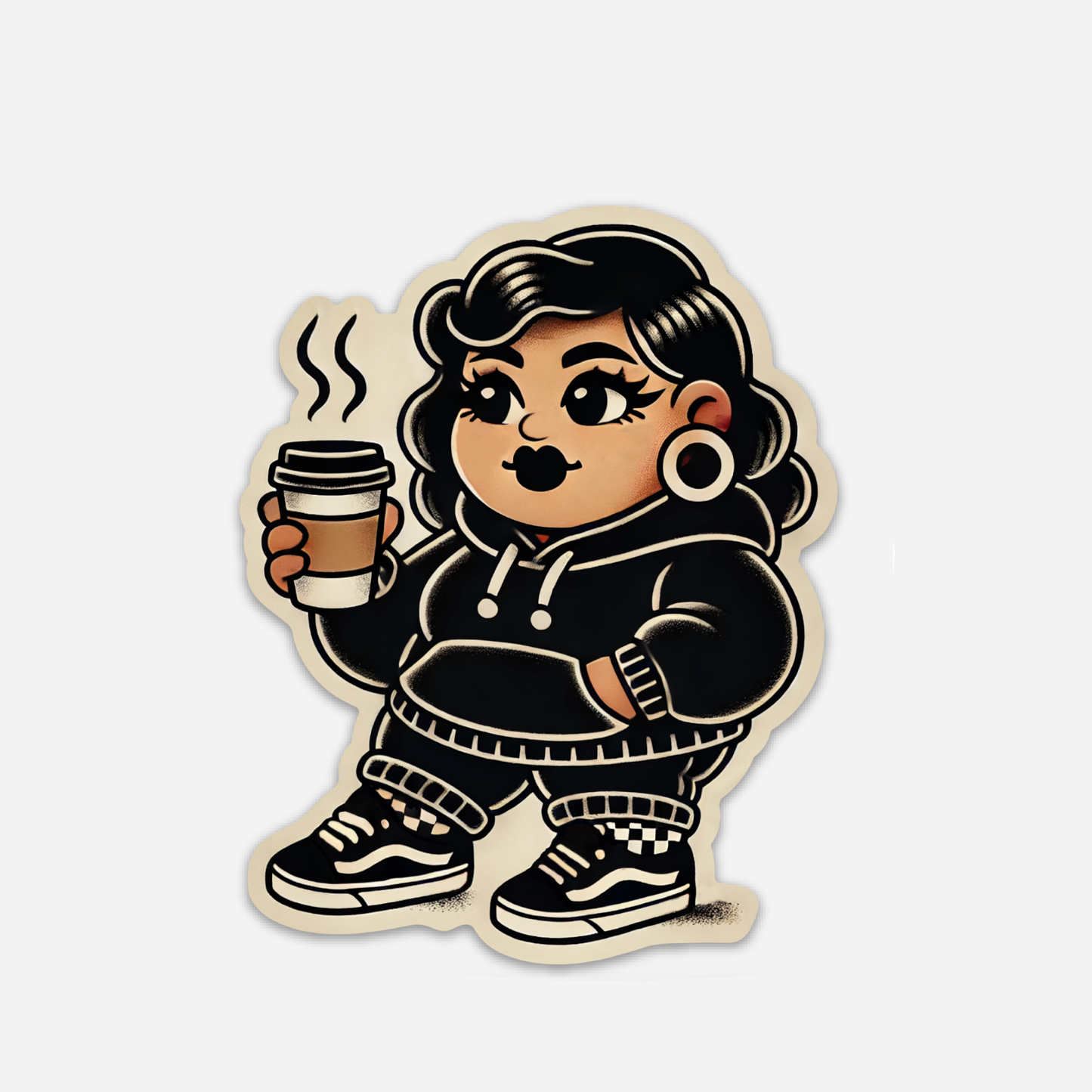 READY WHEN YOU ARE FIRST EDITION VINYL STICKER