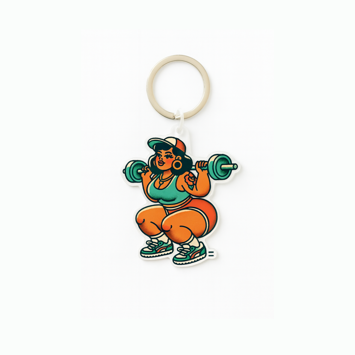 The World is Yours Acrylic Charm Keychain