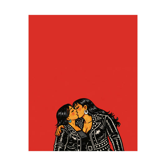 THE KISS — LIMITED EDITION PRINT — 8 × 10 IN