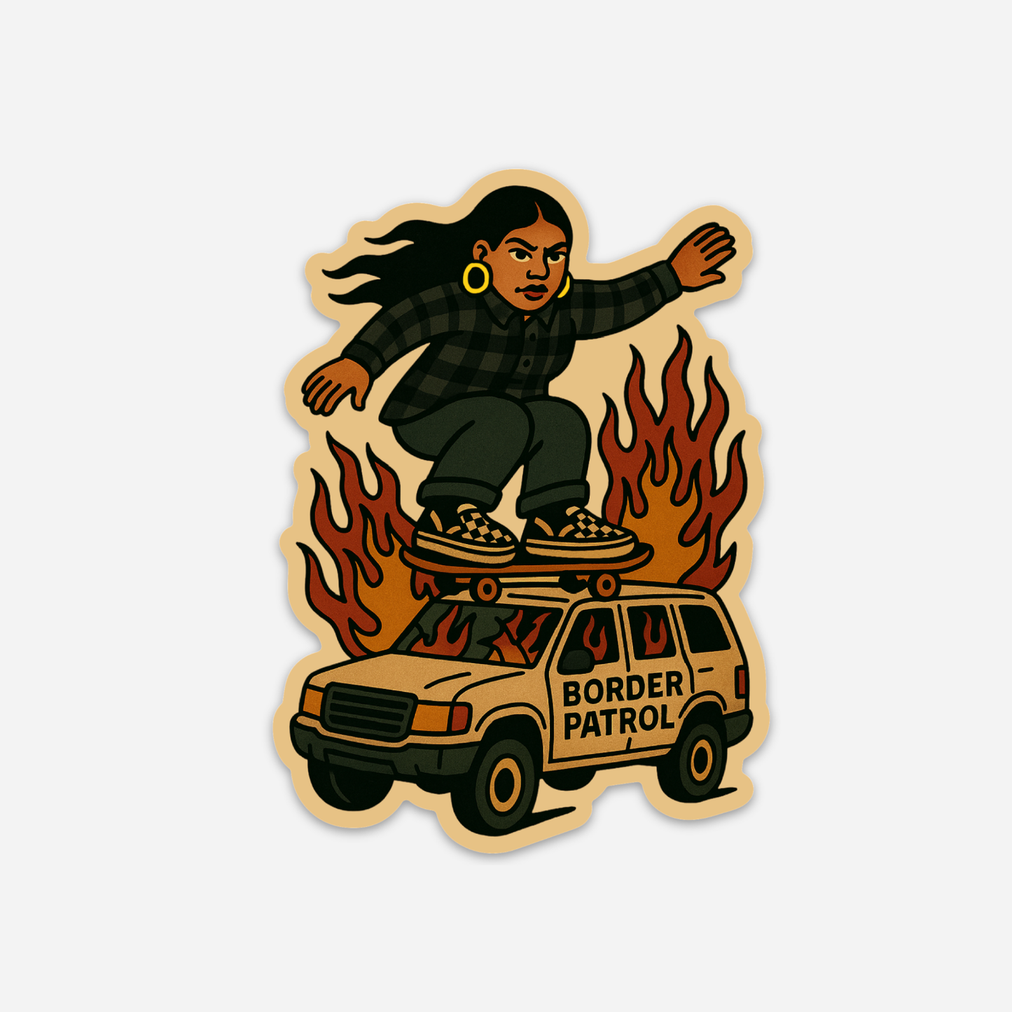 ALL I EVER WANTED ALL I EVER NEEDED VINYL STICKER