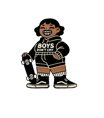 Original artwork — Boys Dont Cry T-Shirt