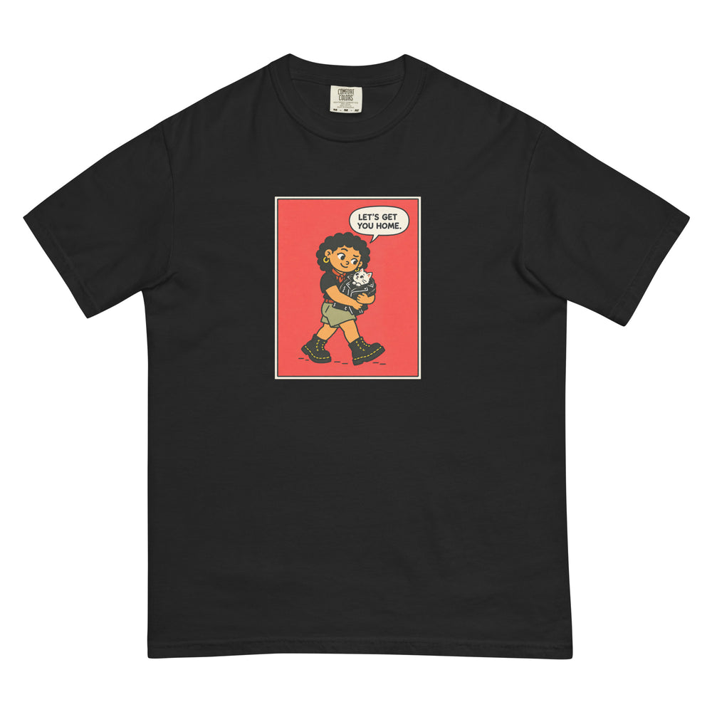 kitten tee cc1717 black front