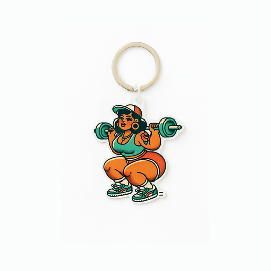 The World is Yours Acrylic Charm Keychain